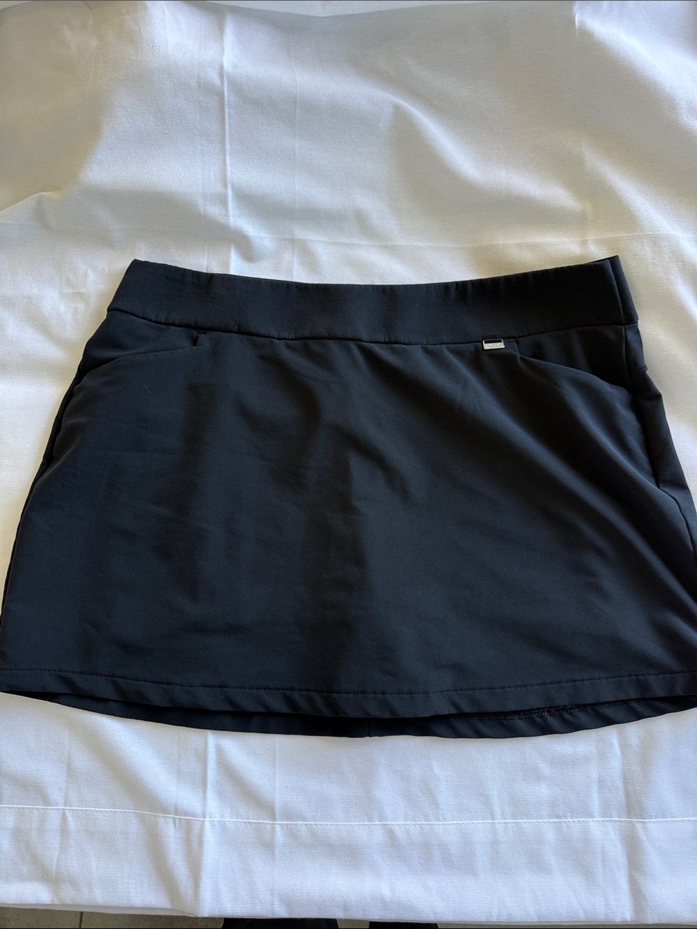 Greg Norman Collection Black Athletic Skort